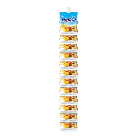 Hi-Chew Clips 3.53 oz. Tropical Mix Peg Bag Clip Strip, PK12 81262